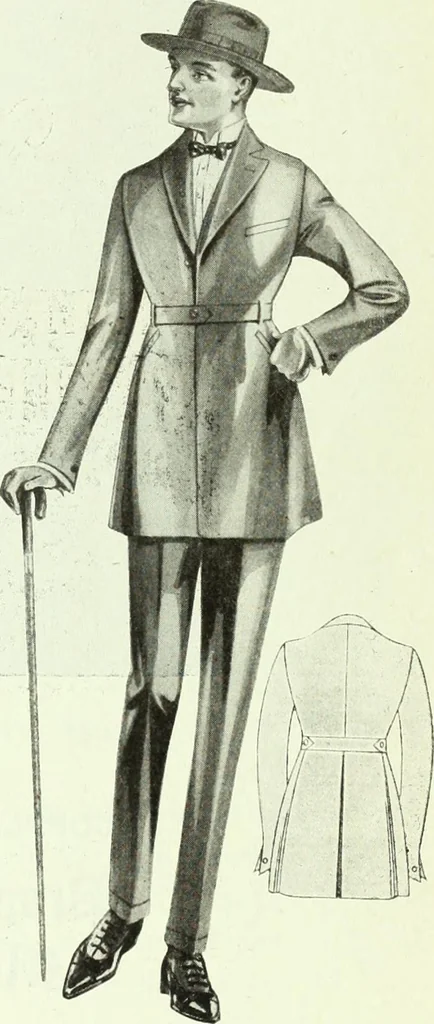 An illustration from Men's wear of Canada (January-December 1920), 1920, leaf 326