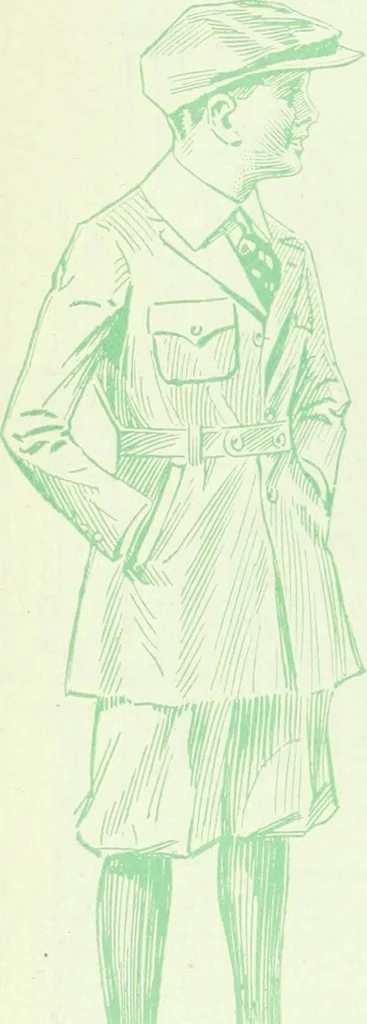 An illustration from Men's wear of Canada (January-December 1920), 1920, leaf 335