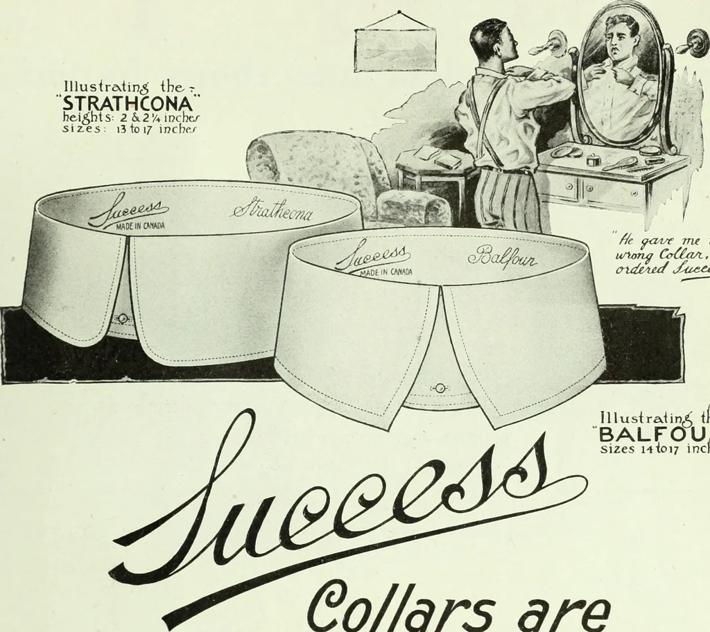 An illustration from Men's wear of Canada (January-December 1920), 1920, leaf 34