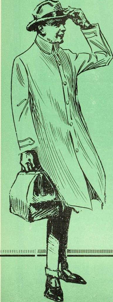 An illustration from Men's wear of Canada (January-December 1920), 1920, leaf 343