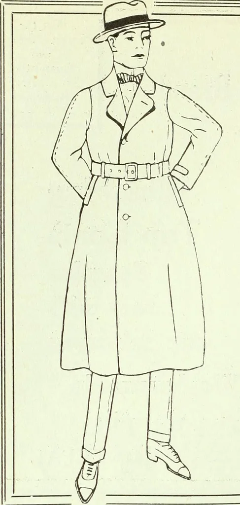 An illustration from Men's wear of Canada (January-December 1920), 1920, leaf 345