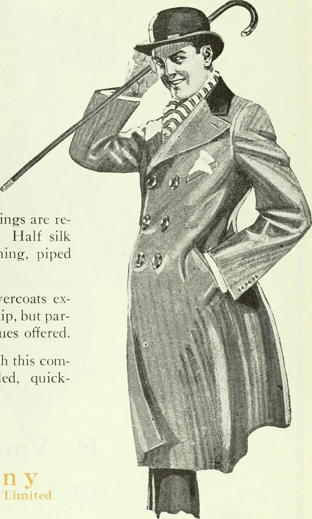 An illustration from Men's wear of Canada (January-December 1920), 1920, leaf 348