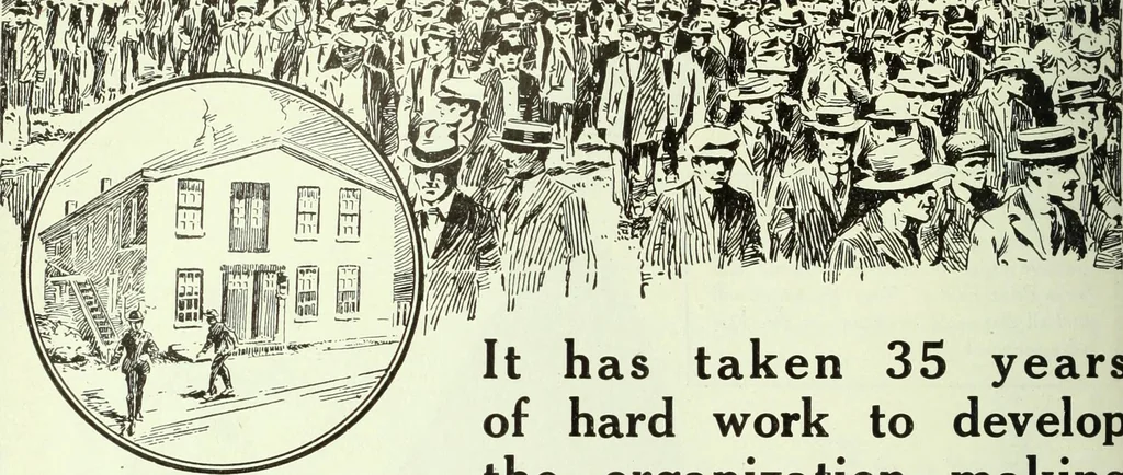 An illustration from Men's wear of Canada (January-December 1920), 1920, leaf 351