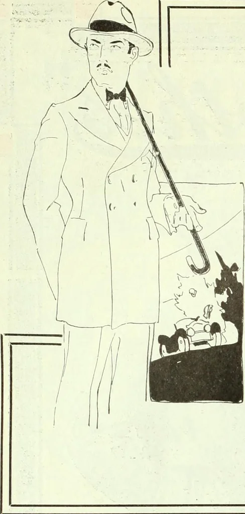 An illustration from Men's wear of Canada (January-December 1920), 1920, leaf 353