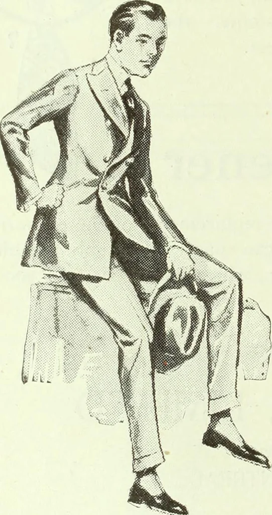 An illustration from Men's wear of Canada (January-December 1920), 1920, leaf 355