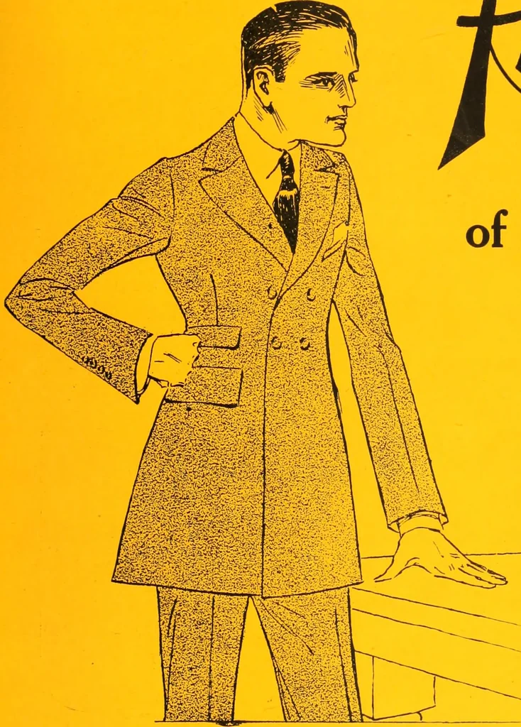 An illustration from Men's wear of Canada (January-December 1920), 1920, leaf 356