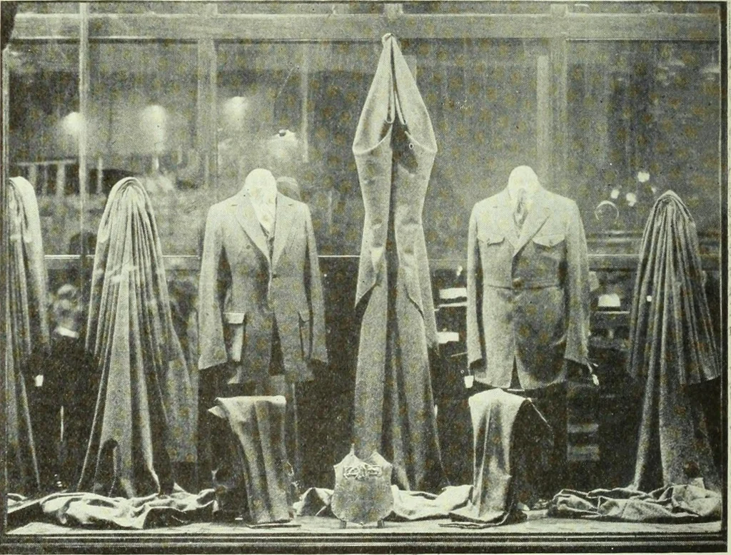 An illustration from Men's wear of Canada (January-December 1920), 1920, leaf 367