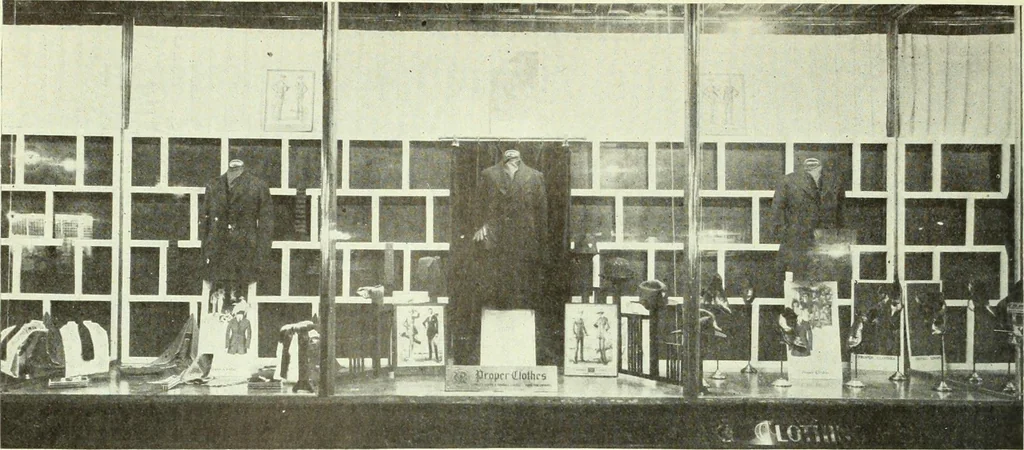 An illustration from Men's wear of Canada (January-December 1920), 1920, leaf 385