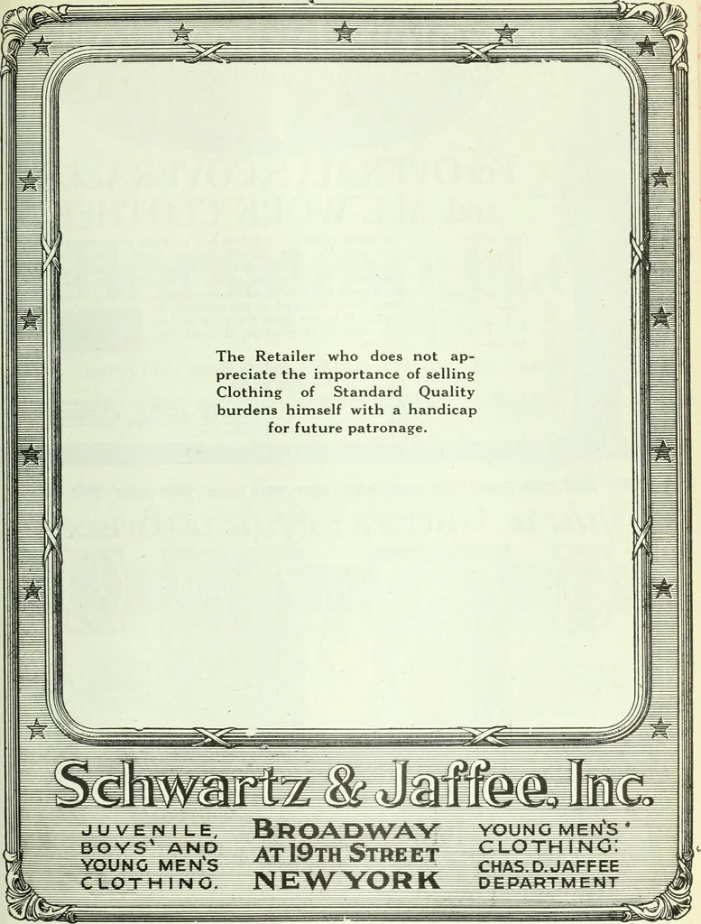 An illustration from Men's wear of Canada (January-December 1920), 1920, leaf 392