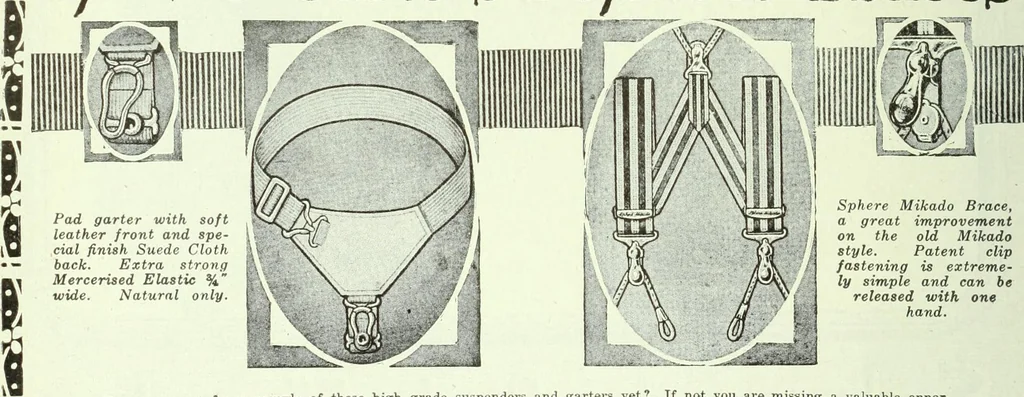 An illustration from Men's wear of Canada (January-December 1920), 1920, leaf 393