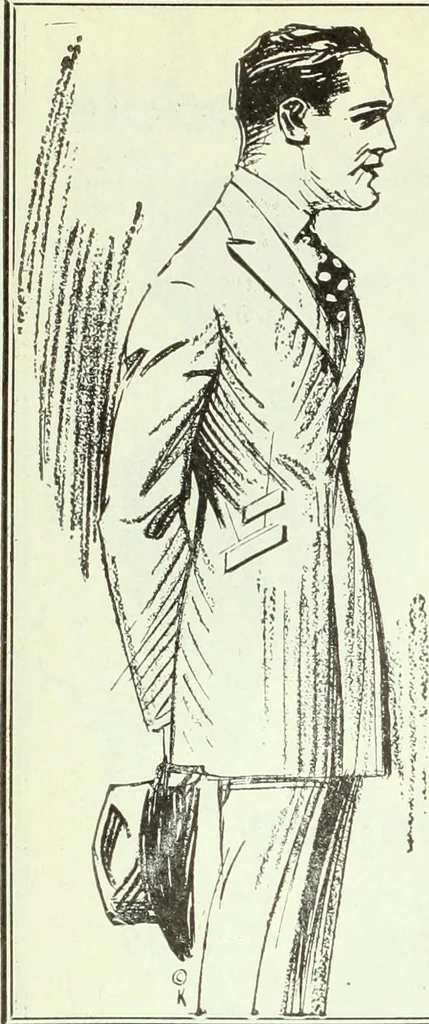 An illustration from Men's wear of Canada (January-December 1920), 1920, leaf 399