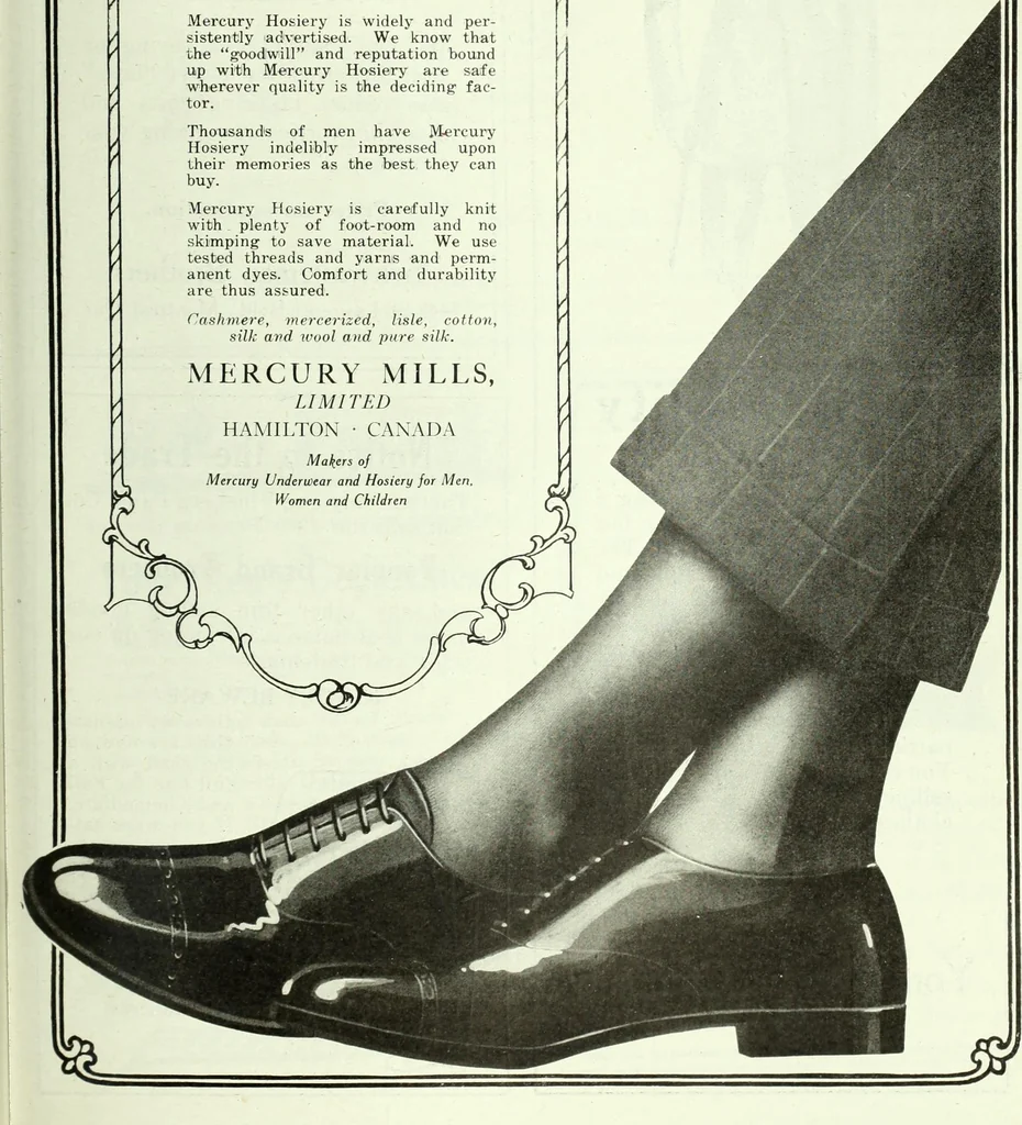 An illustration from Men's wear of Canada (January-December 1920), 1920, leaf 408