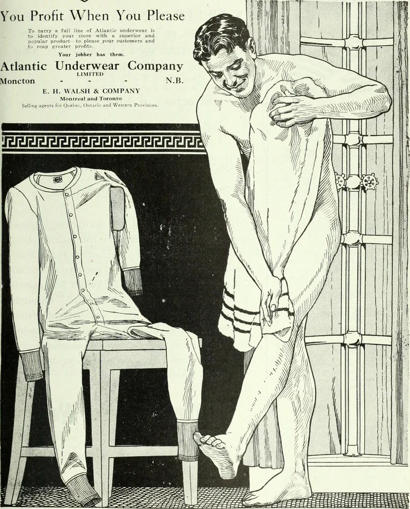 An illustration from Men's wear of Canada (January-December 1920), 1920, leaf 414