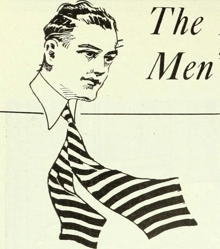 An illustration from Men's wear of Canada (January-December 1920), 1920, leaf 415