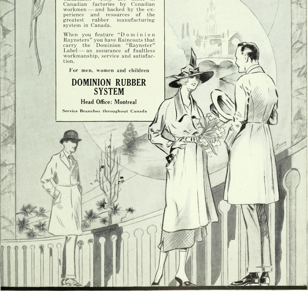 An illustration from Men's wear of Canada (January-December 1920), 1920, leaf 418