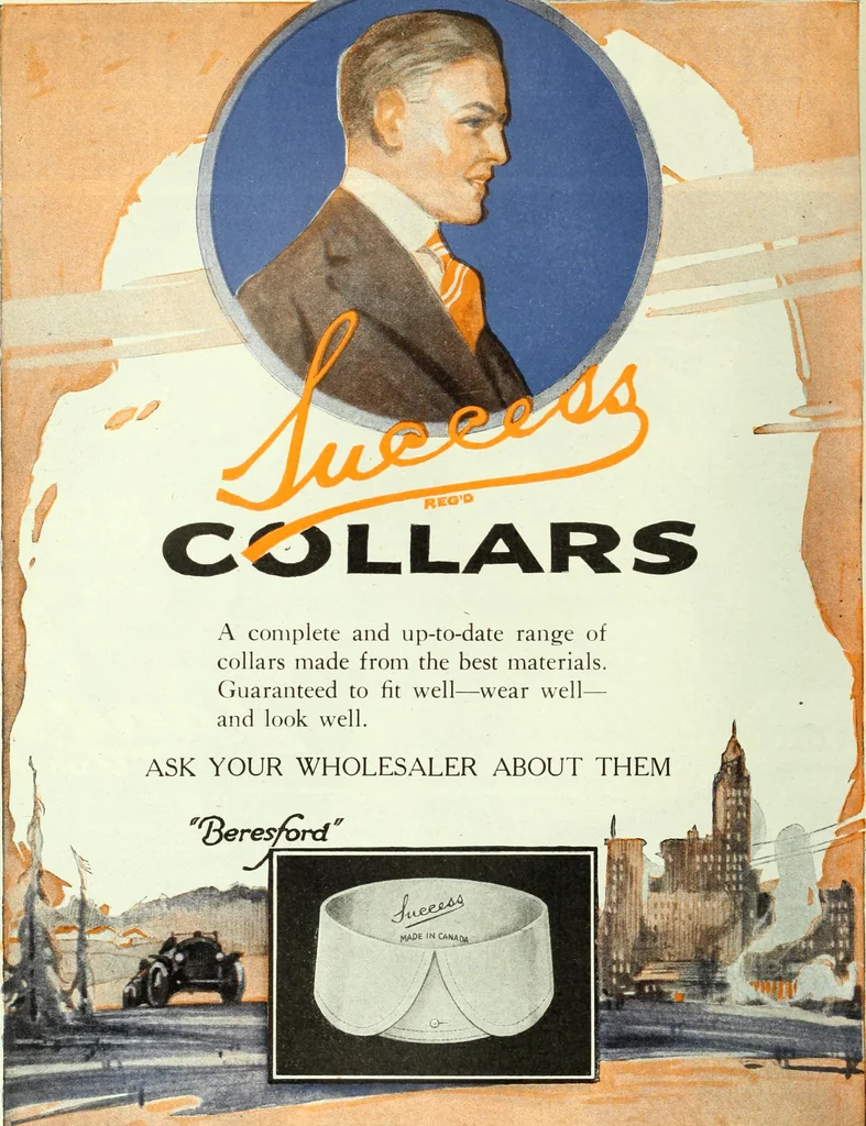 An illustration from Men's wear of Canada (January-December 1920), 1920, leaf 431
