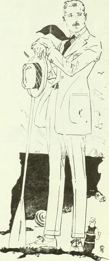 An illustration from Men's wear of Canada (January-December 1920), 1920, leaf 432