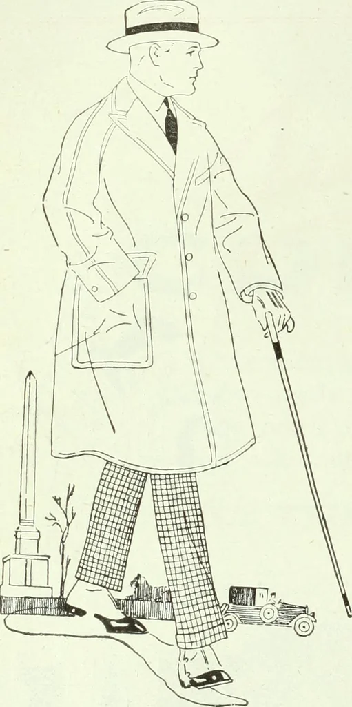 An illustration from Men's wear of Canada (January-December 1920), 1920, leaf 433