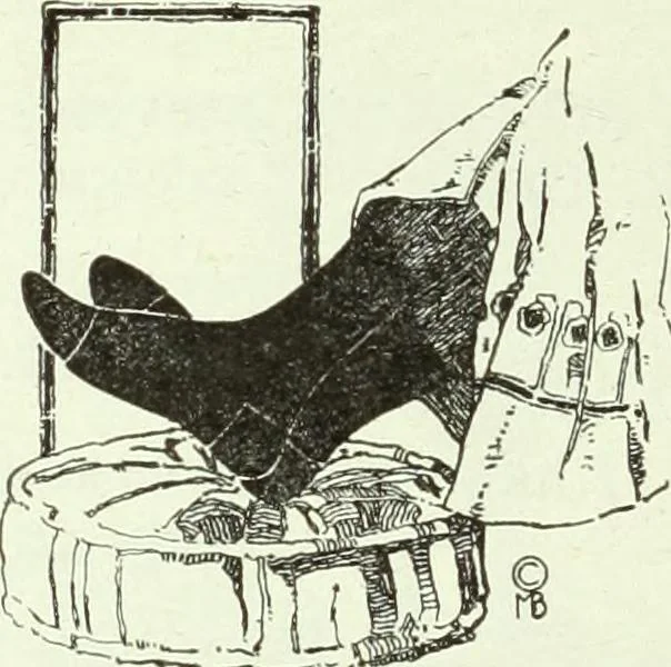 An illustration from Men's wear of Canada (January-December 1920), 1920, leaf 443