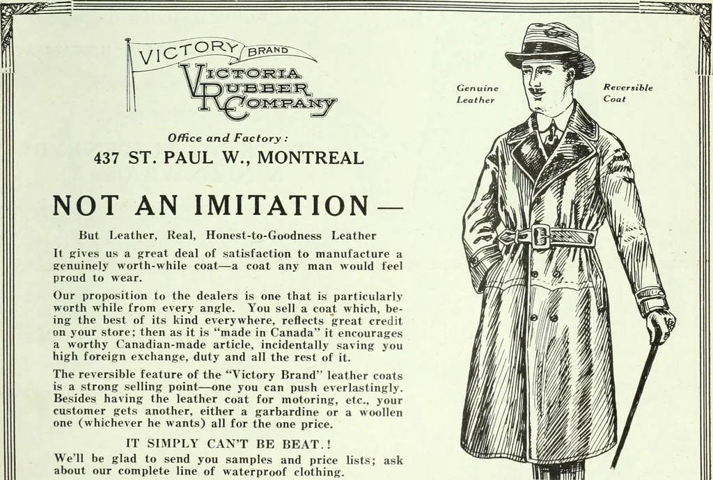 An illustration from Men's wear of Canada (January-December 1920), 1920, leaf 446