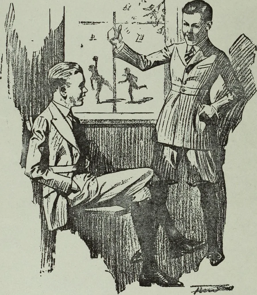 An illustration from Men's wear of Canada (January-December 1920), 1920, leaf 457
