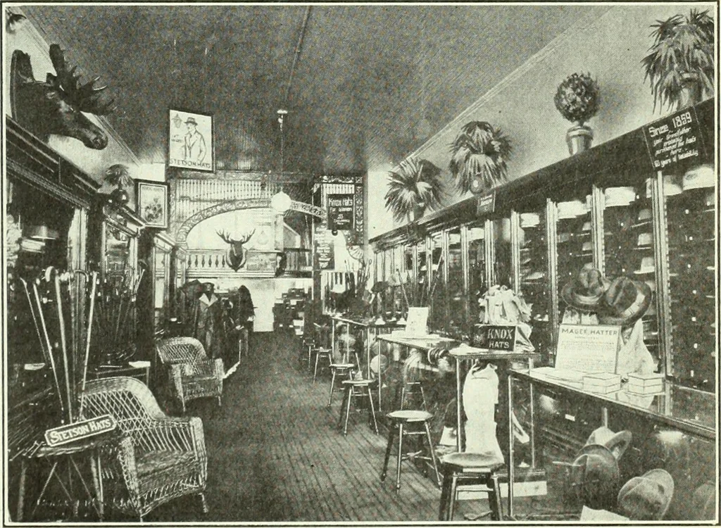 An illustration from Men's wear of Canada (January-December 1920), 1920, leaf 46