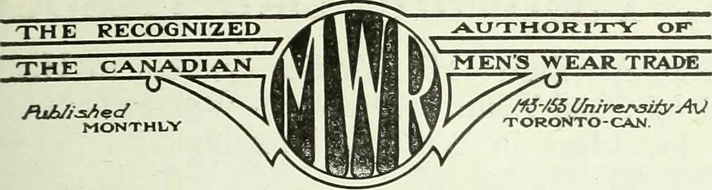 An illustration from Men's wear of Canada (January-December 1920), 1920, leaf 460
