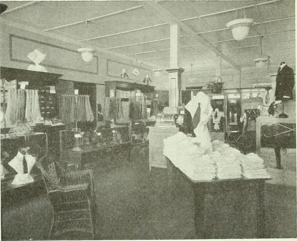 An illustration from Men's wear of Canada (January-December 1920), 1920, leaf 462