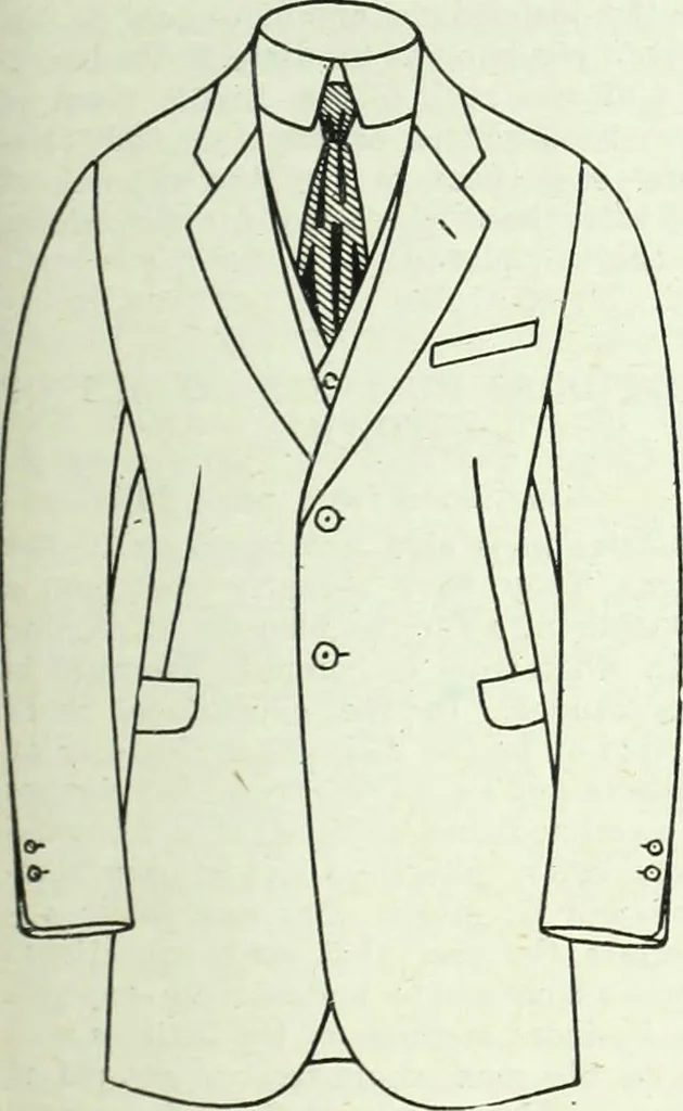 An illustration from Men's wear of Canada (January-December 1920), 1920, leaf 492