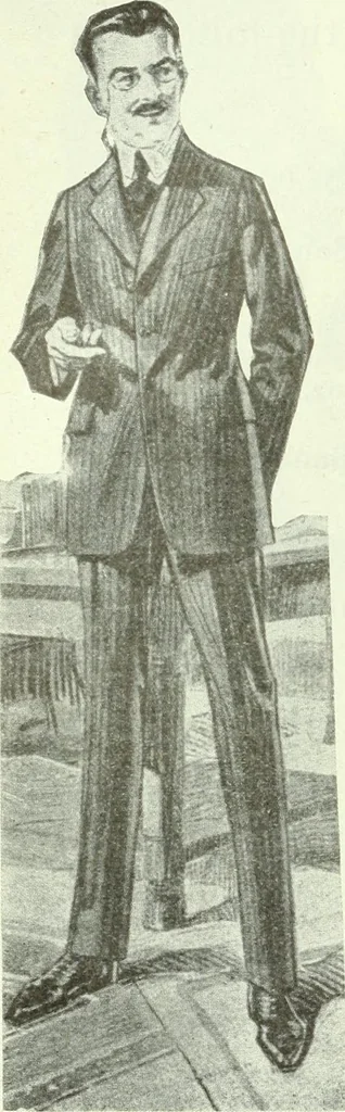 An illustration from Men's wear of Canada (January-December 1920), 1920, leaf 499