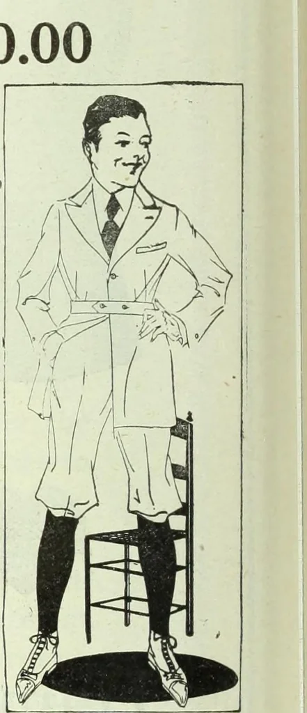 An illustration from Men's wear of Canada (January-December 1920), 1920, leaf 499