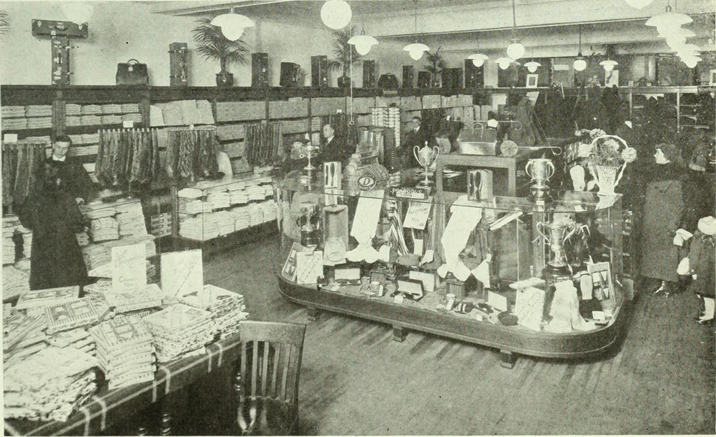 An illustration from Men's wear of Canada (January-December 1920), 1920, leaf 52