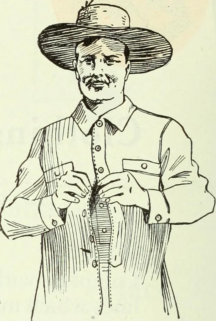 An illustration from Men's wear of Canada (January-December 1920), 1920, leaf 533