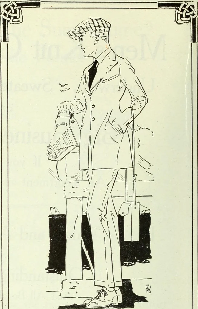 An illustration from Men's wear of Canada (January-December 1920), 1920, leaf 535