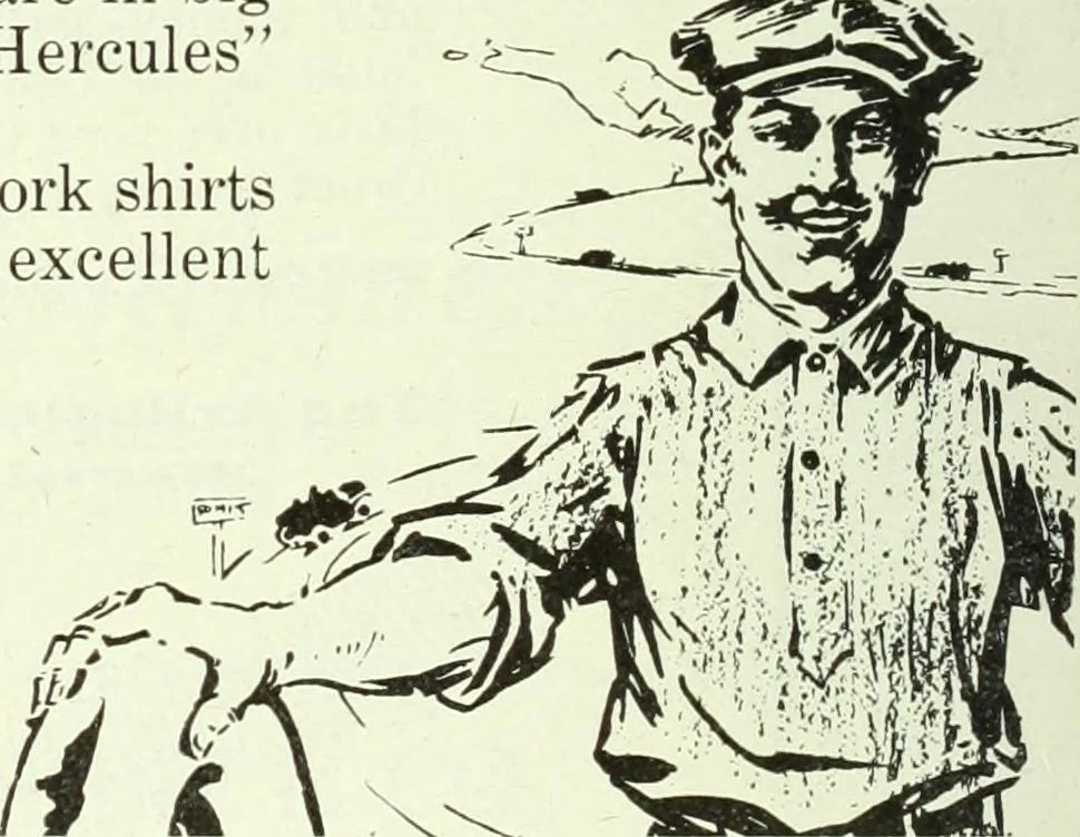 An illustration from Men's wear of Canada (January-December 1920), 1920, leaf 539