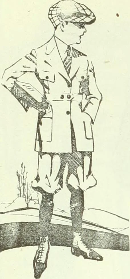 An illustration from Men's wear of Canada (January-December 1920), 1920, leaf 545