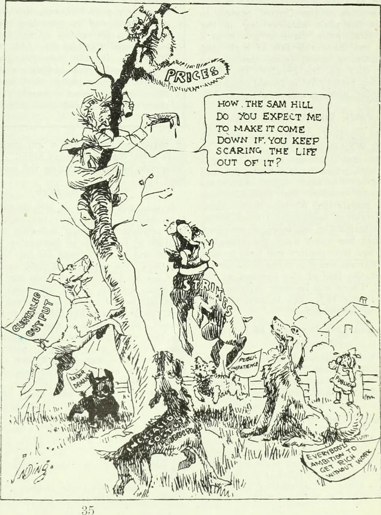 An illustration from Men's wear of Canada (January-December 1920), 1920, leaf 552