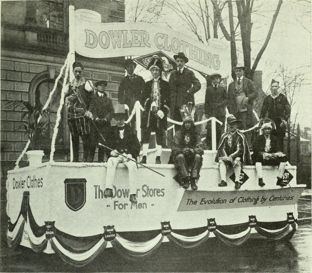 An illustration from Men's wear of Canada (January-December 1920), 1920, leaf 572