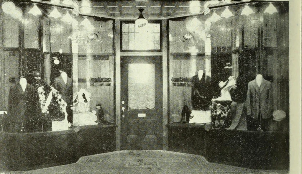 An illustration from Men's wear of Canada (January-December 1920), 1920, leaf 579