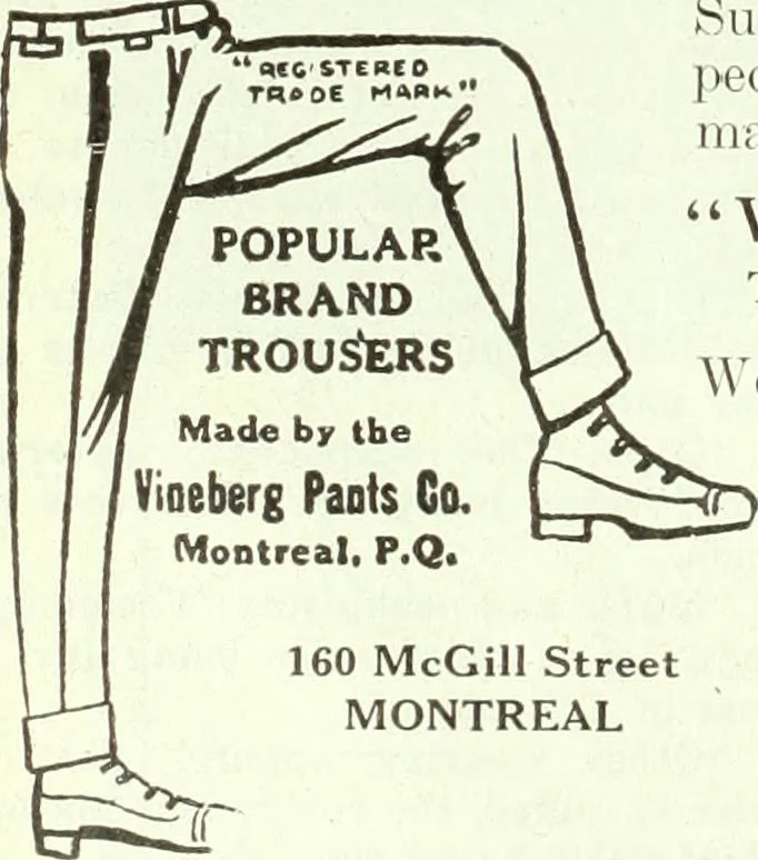 An illustration from Men's wear of Canada (January-December 1920), 1920, leaf 593