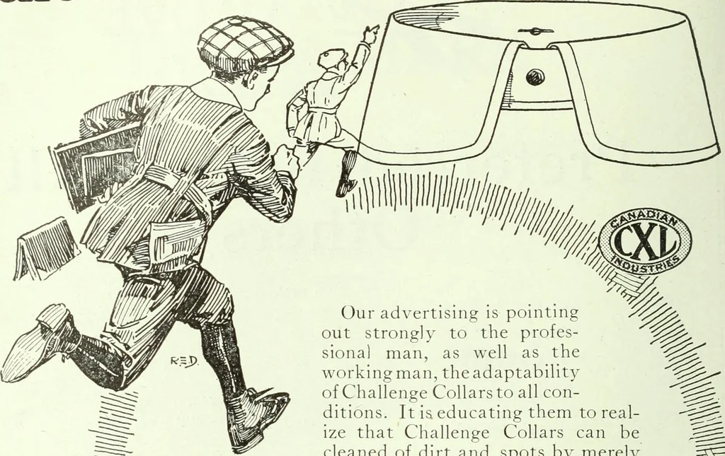 An illustration from Men's wear of Canada (January-December 1920), 1920, leaf 601