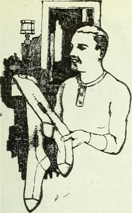 An illustration from Men's wear of Canada (January-December 1920), 1920, leaf 608