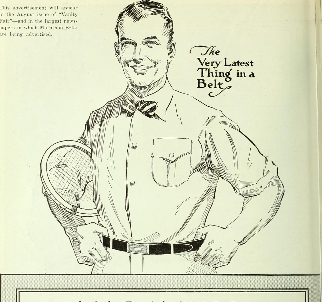 An illustration from Men's wear of Canada (January-December 1920), 1920, leaf 619