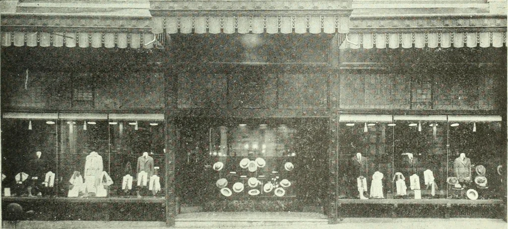 An illustration from Men's wear of Canada (January-December 1920), 1920, leaf 650