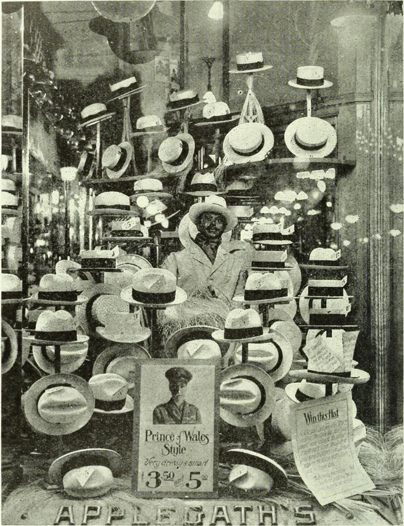 An illustration from Men's wear of Canada (January-December 1920), 1920, leaf 653
