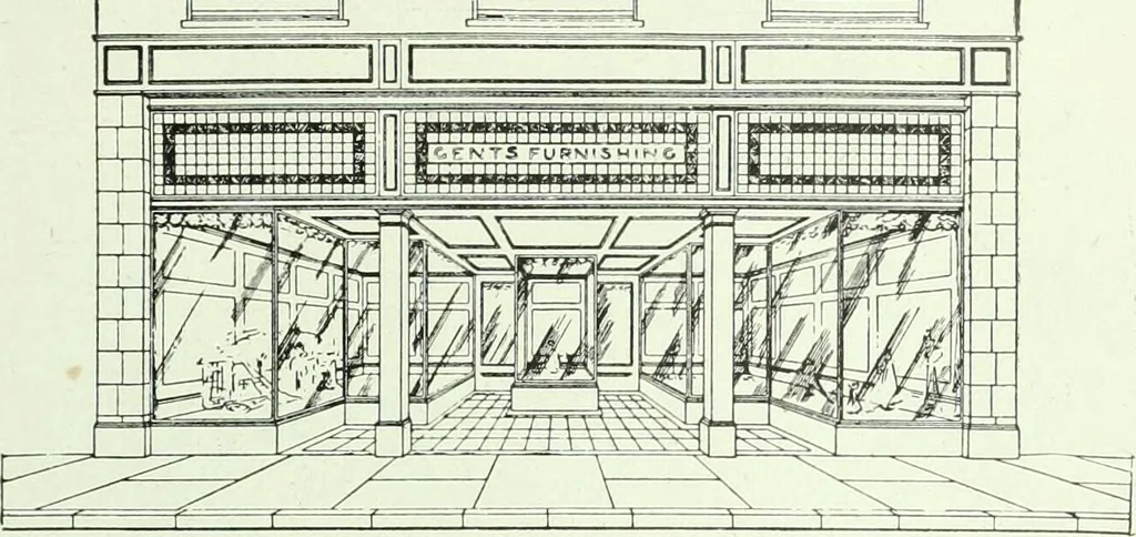 An illustration from Men's wear of Canada (January-December 1920), 1920, leaf 664
