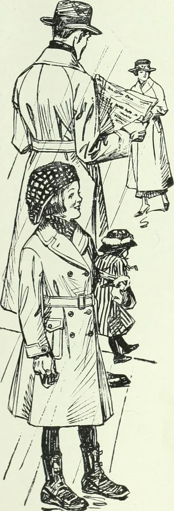 An illustration from Men's wear of Canada (January-December 1920), 1920, leaf 670
