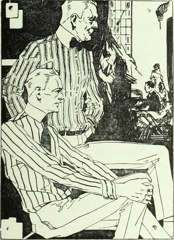An illustration from Men's wear of Canada (January-December 1920), 1920, leaf 680