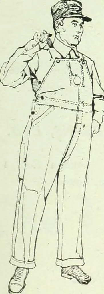 An illustration from Men's wear of Canada (January-December 1920), 1920, leaf 702