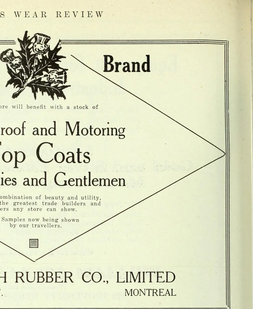 An illustration from Men's wear of Canada (January-December 1920), 1920, leaf 703